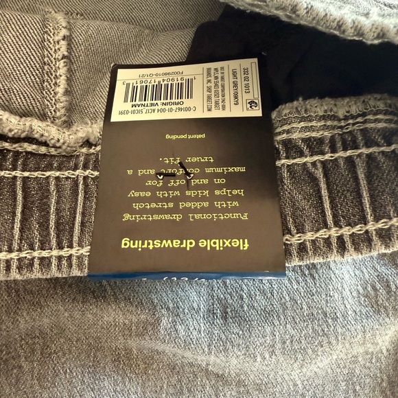 Art Class Boys Denim Drawstring Shorts - Picture 5 of 7